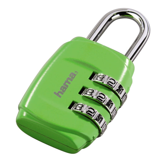 Hama 2-Set Combination Lock Green | Secure Travel Padlocks - MIZO.at