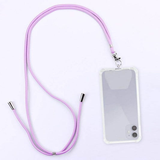 Universal Phone Lanyard | Adjustable Purple Cord 150 cm - MIZO.at