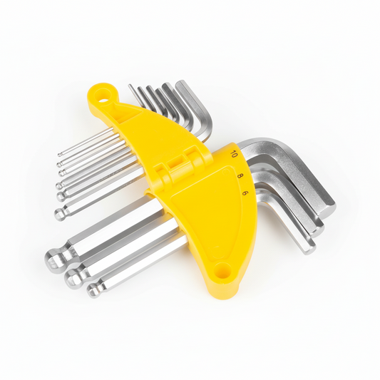 Inbusschlüssel Set 9-teilig Rebel Kugelkopf Sechskant Schlüssel - MIZO.at