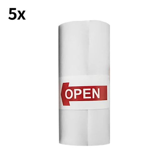 HURC10N5 Thermopapier-Rollen für Drucker HURC10 Weiß 5er Pack - MIZO.at