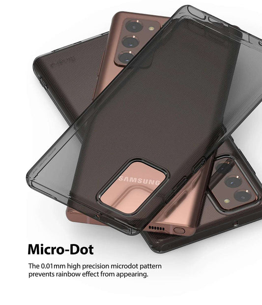 Galaxy Note 20 Case Air Smoke Black | Slim & Durable Protection - MIZO.at