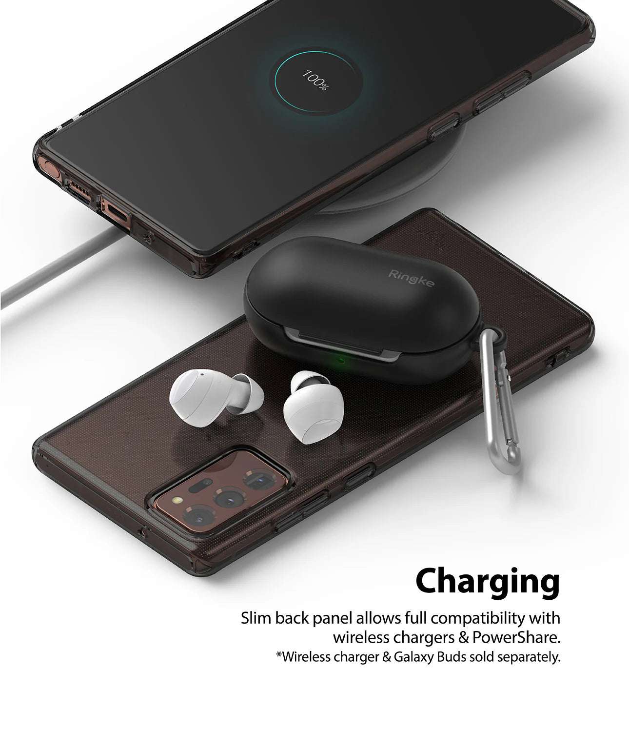 Galaxy Note 20 Case Air Smoke Black | Slim & Durable Protection - MIZO.at