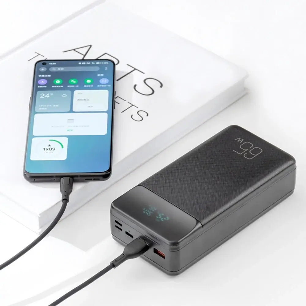 XO PR201 65W Laptop Power Bank 30000mAh – Black - MIZO.at