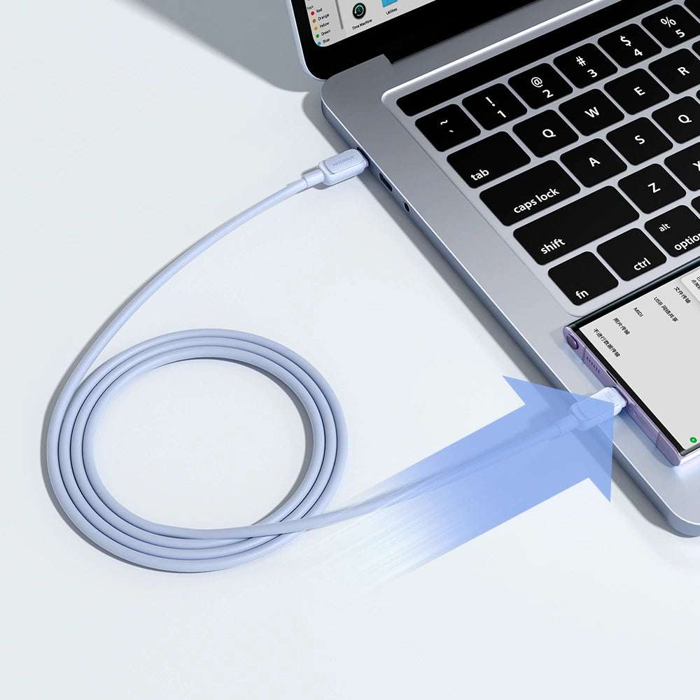 Joyroom 100W USB-C to USB-C Cable | Fast Charging 1.2m Blue - MIZO.at