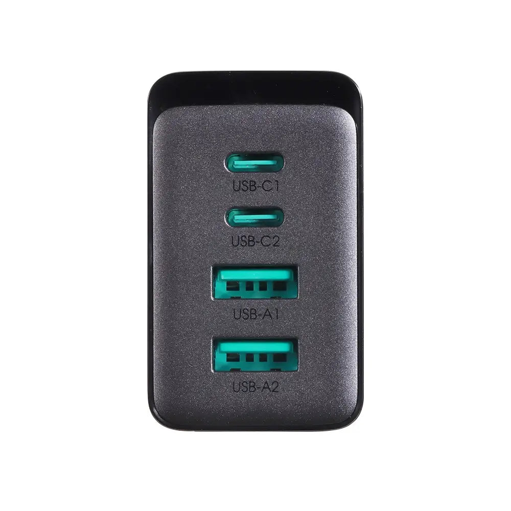Joyroom GaN 67W 4-Port Charger + USB-C Cable | Black TCG02 - MIZO.at