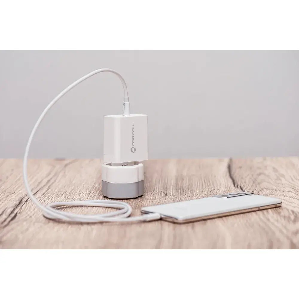 FORCELL F‑ENERGY TFK‑TC‑45WPD 45 W Travel Charger – White - MIZO.at