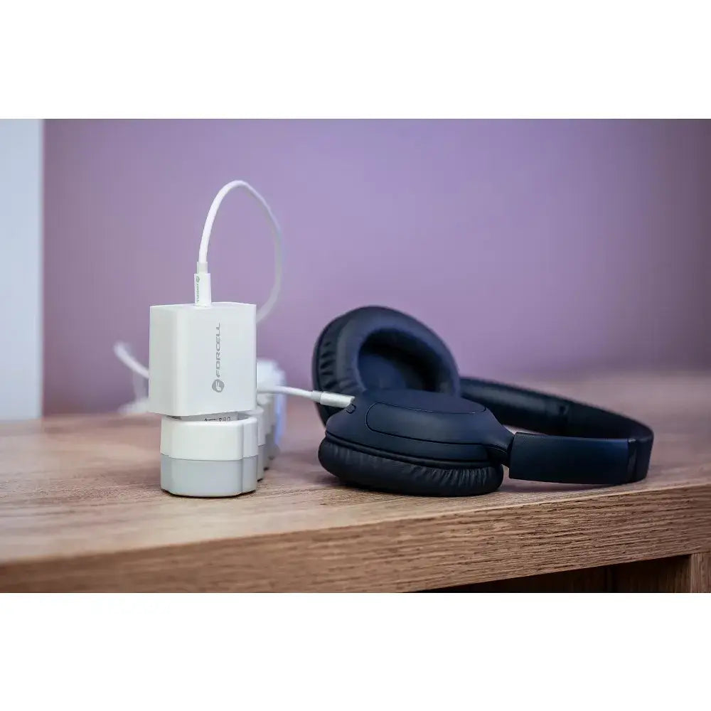 FORCELL F‑ENERGY TFK‑TC‑45WPD 45 W Travel Charger – White - MIZO.at