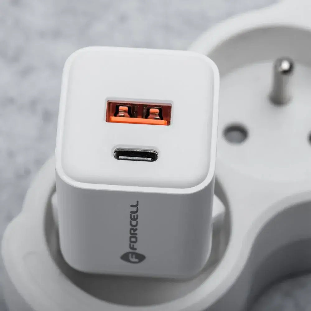 FORCELL Mini GaN III VT-35C 35W Travel Charger – White - MIZO.at