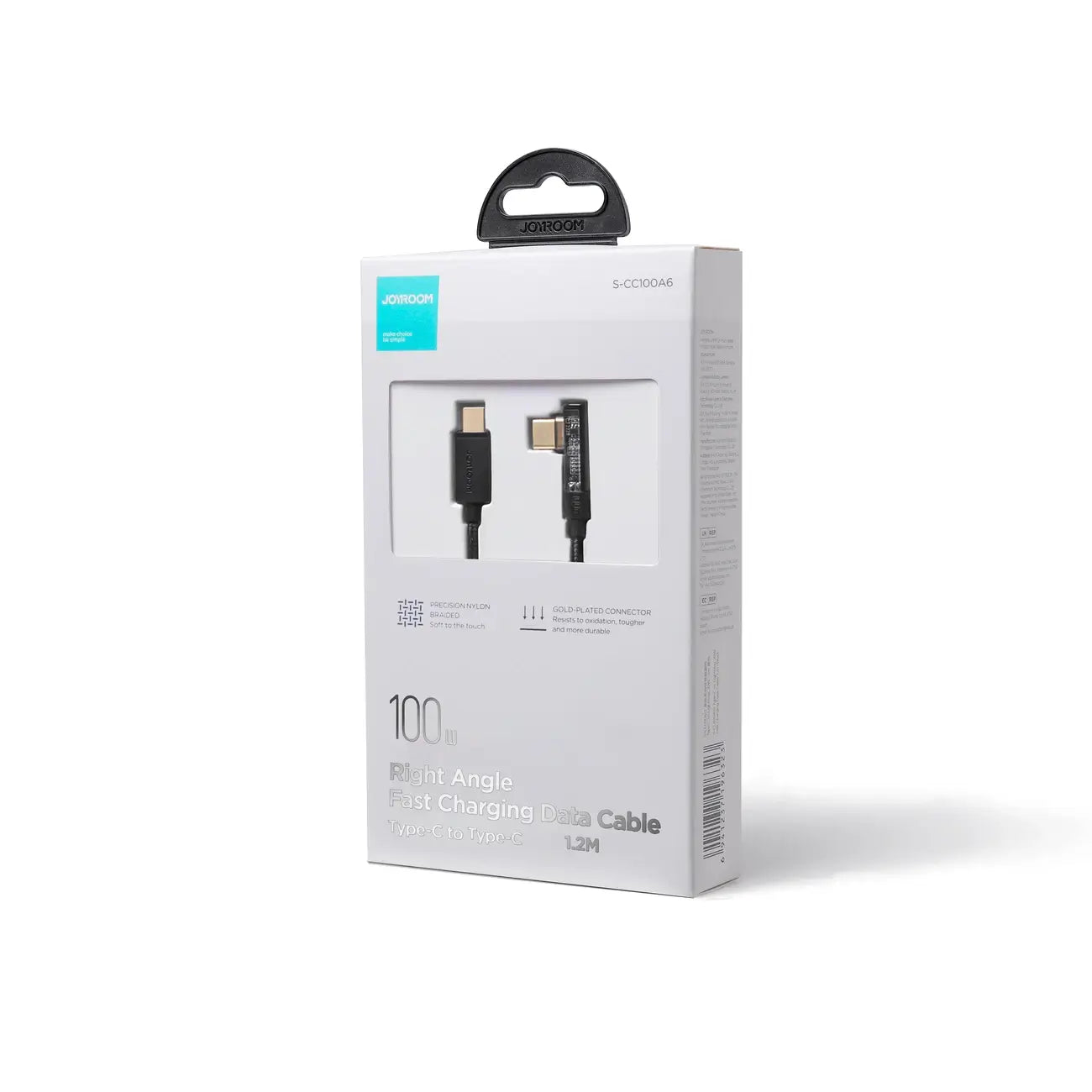 Joyroom S-CC100A6 Gaming USB-C Cable 100W 1.2m – Black - MIZO.at