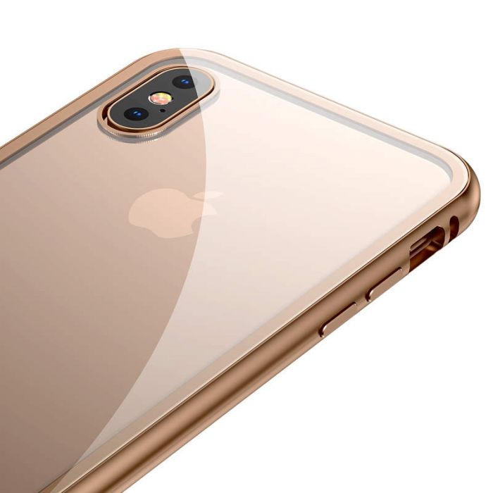 Baseus iPhone XS Max Case | Magnetite Hardware, Gold - MIZO.at