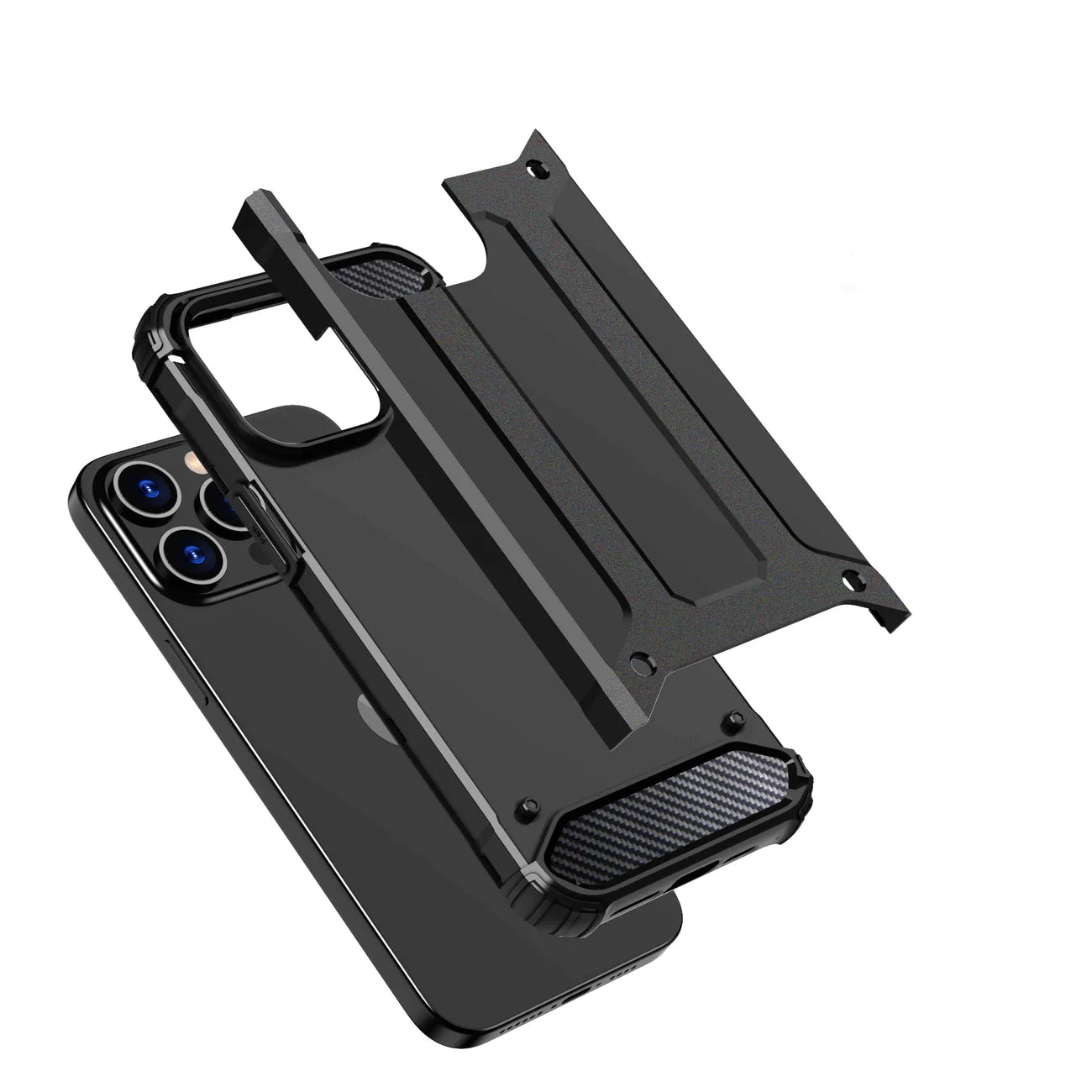 iPhone 15 Pro Hybrid Armor Series | Blue, Shockproof Protection - MIZO.at