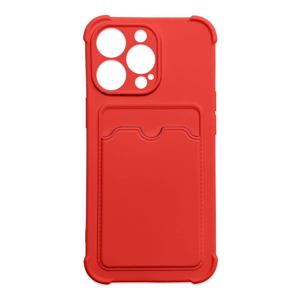 iPhone 12 Pro Card Wallet | Red Airbag Armor Case - MIZO.at