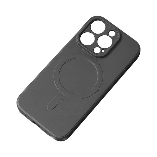 iPhone 15 Silikon Schutzhülle MagSafe Schwarz - MIZO.at