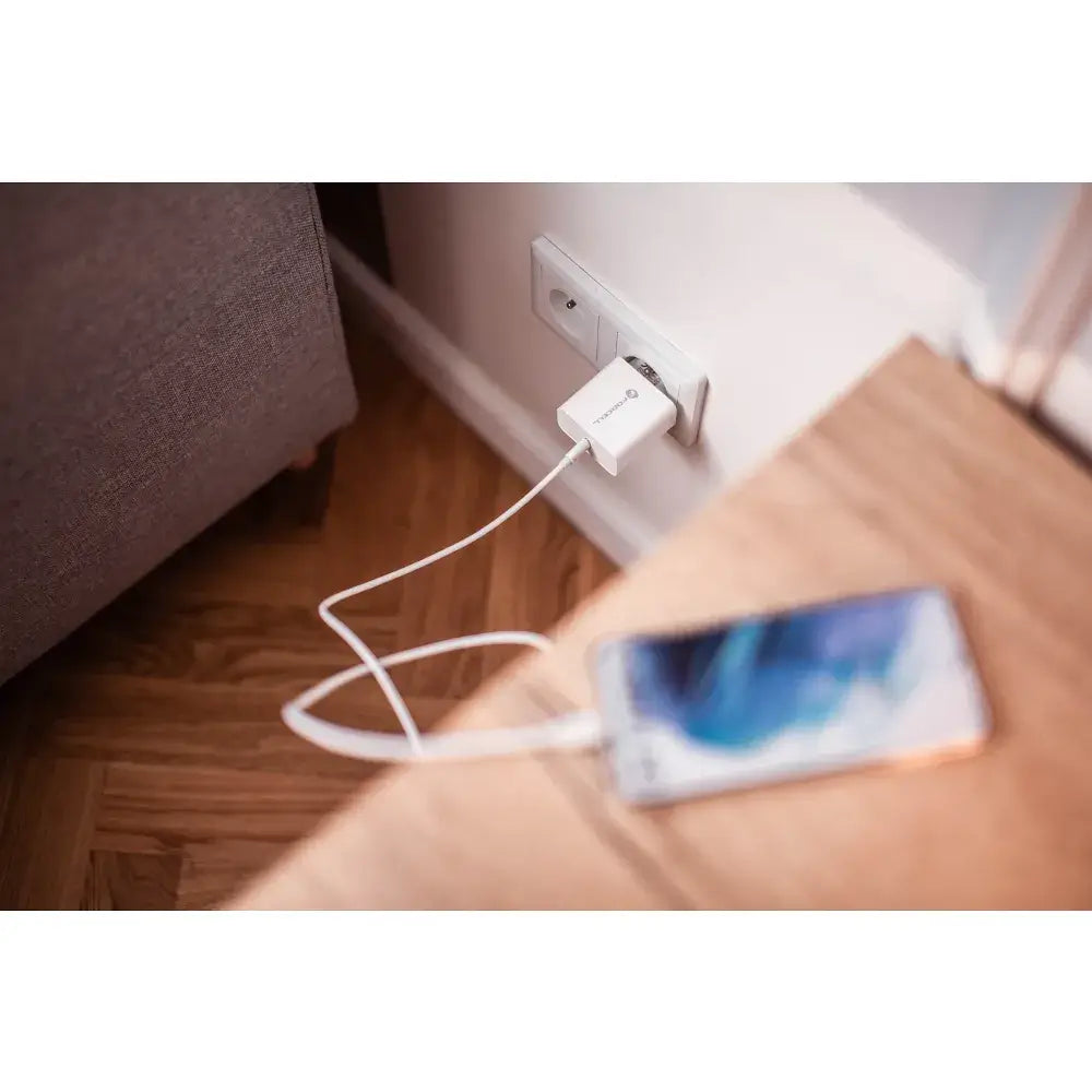 FORCELL F‑ENERGY TFK‑TC‑45WPD 45 W Travel Charger – White - MIZO.at