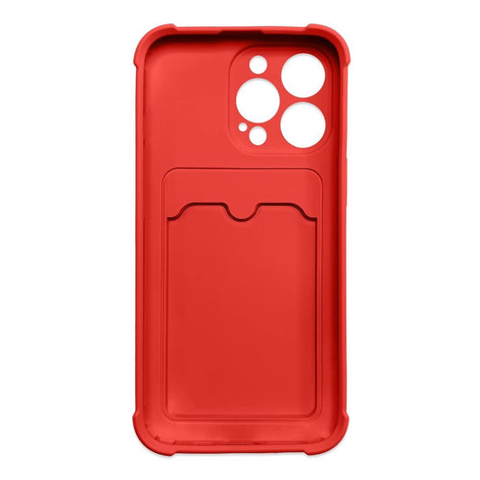 iPhone 12 Pro Card Wallet | Red Airbag Armor Case - MIZO.at