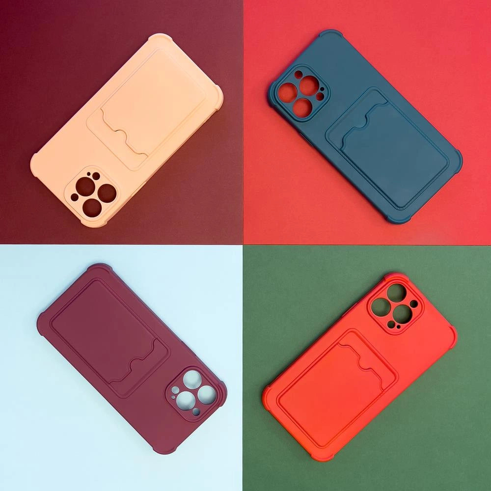 iPhone 12 Pro Card Wallet | Red Airbag Armor Case - MIZO.at