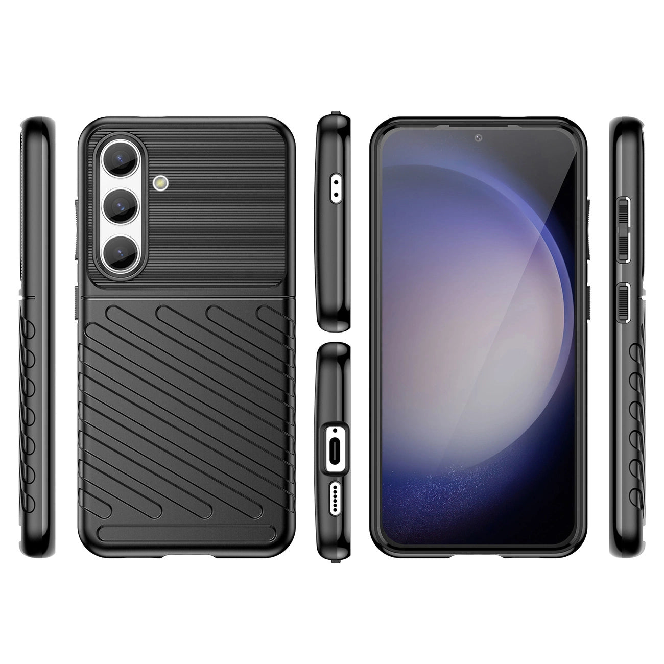 Samsung Galaxy S24 Armored Case Premium Schwarz - MIZO.at