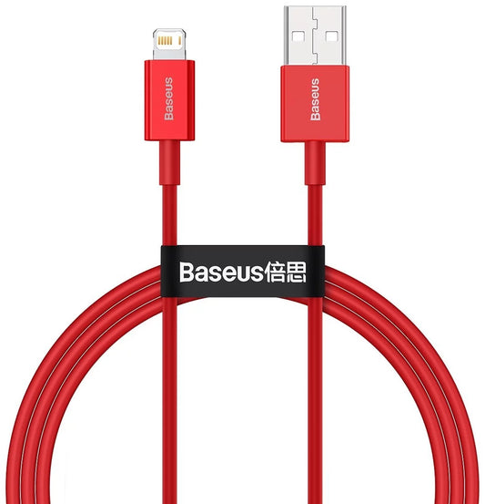 Lightning Fast Charging Cable 2.4A | 1M Red - MIZO.at