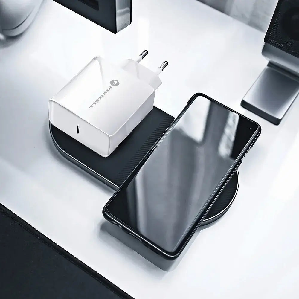 FORCELL F‑ENERGY TFK‑TC‑45WPD 45 W Travel Charger – White - MIZO.at