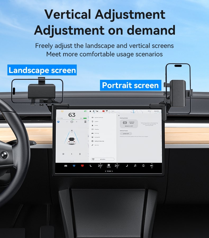 YESIDO Car Holder C250 | Screen Corner Mount – Black - MIZO.at