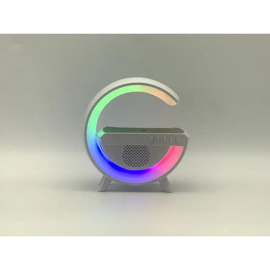 Wireless LED Speaker with Wireless Charging G500 White - MIZO.at