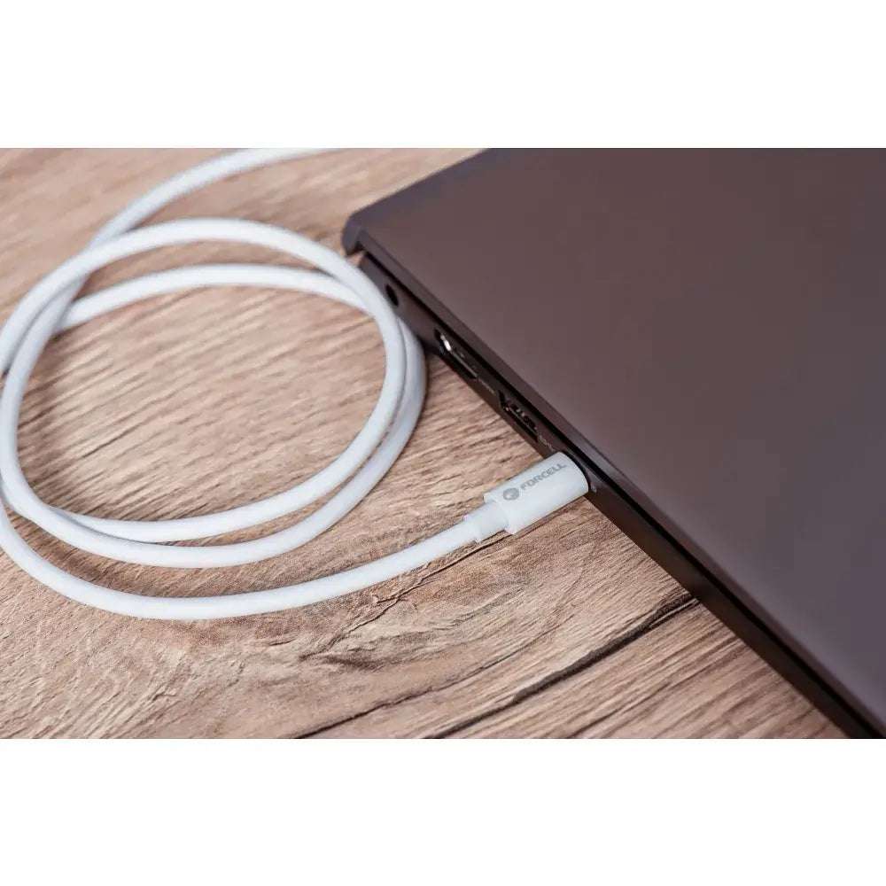 FORCELL F-ENERGY C336 USB-A to Type-C 60W Cable – White