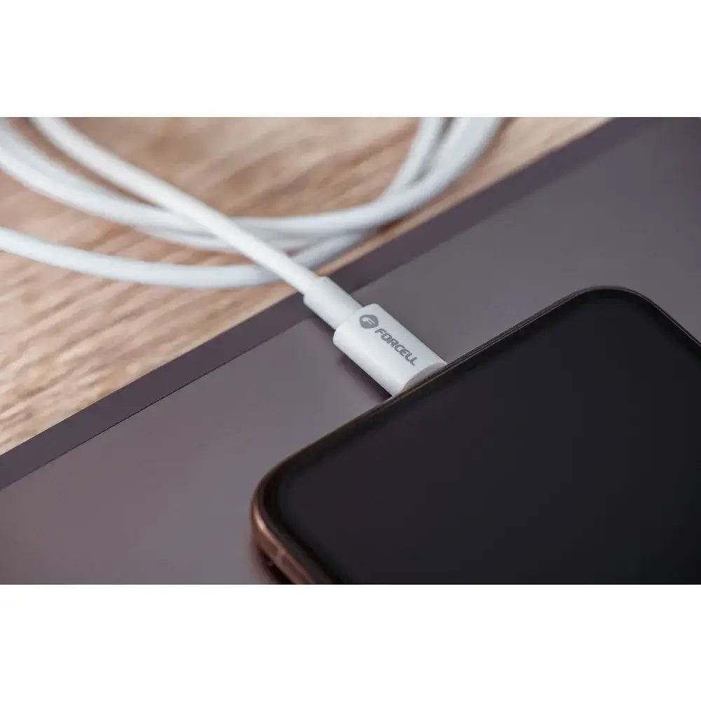 FORCELL F-ENERGY C336 USB-A to Type-C 60W Cable – White - MIZO.at