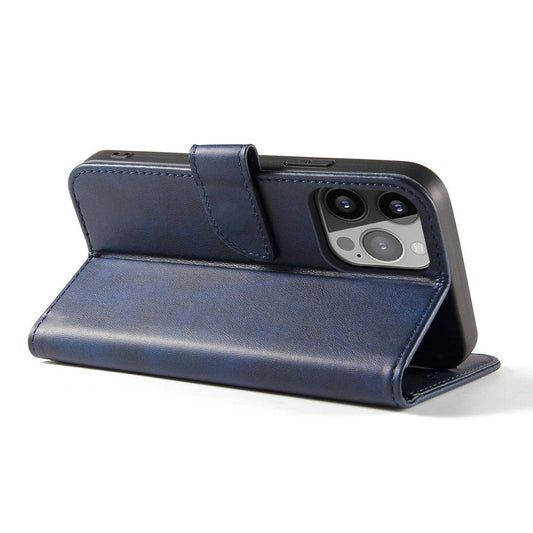 Galaxy S23 Magnet Wallet Case – Flipcover Blau, Kartenfach & Stand - MIZO.at
