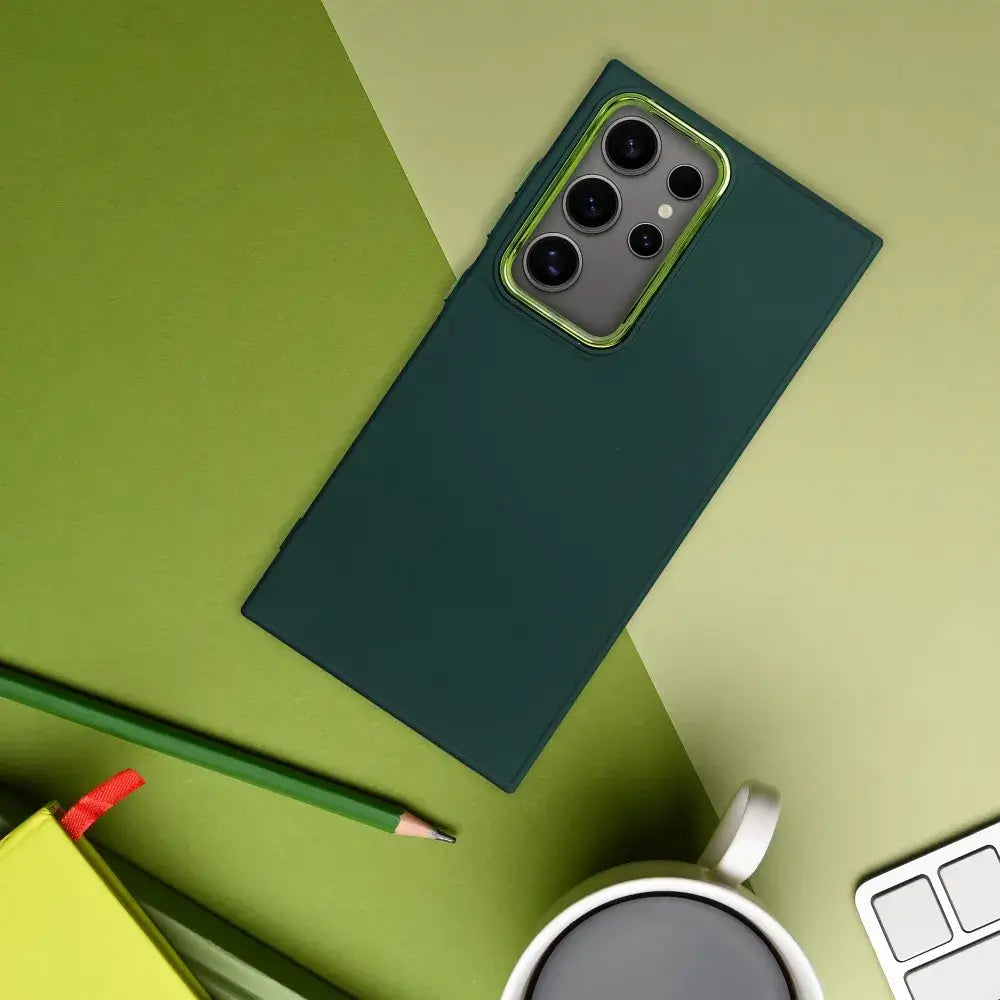 Samsung Galaxy S26 Frame Case Hülle Grün - MIZO.at