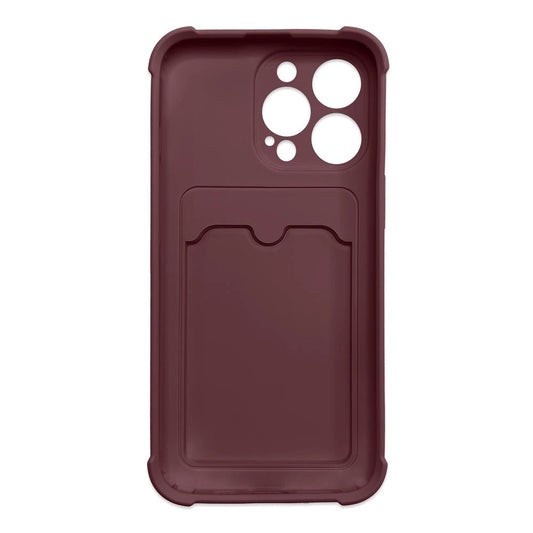 iPhone 12 Pro Card Wallet | Raspberry Airbag Armor Case - MIZO.at