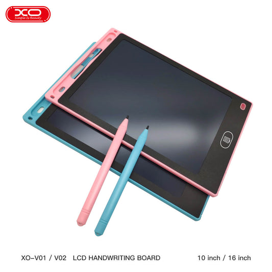 XO LCD Writing Tablet V02 16" | Pink Screen Lock Drawing Pad - MIZO.at