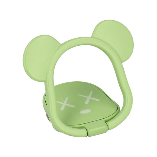 Bear Ring Holder | Light Green | Phone Stand & Finger Grip - MIZO.at