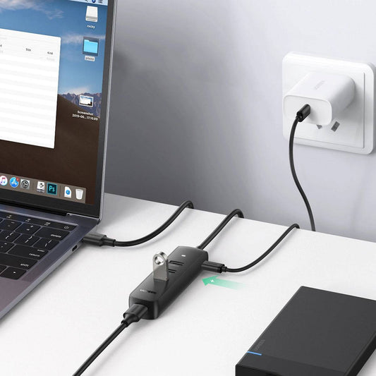 Ugreen 4-in-1 USB Hub | Expand Connectivity & Boost Productivity - MIZO.at