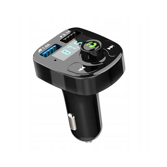 Denmen FM Transmitter Dual USB Schwarz DZ18 - MIZO.at