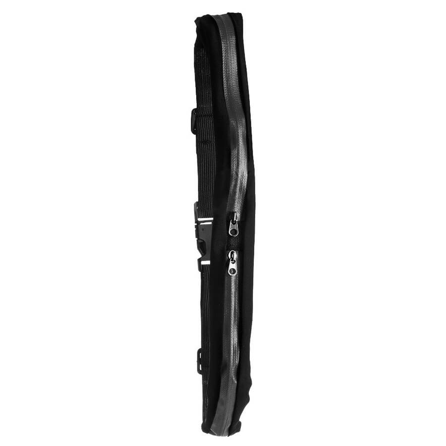Running Belt Waist Bag | Waterproof Dual Pocket for Phone – Black - MIZO.at