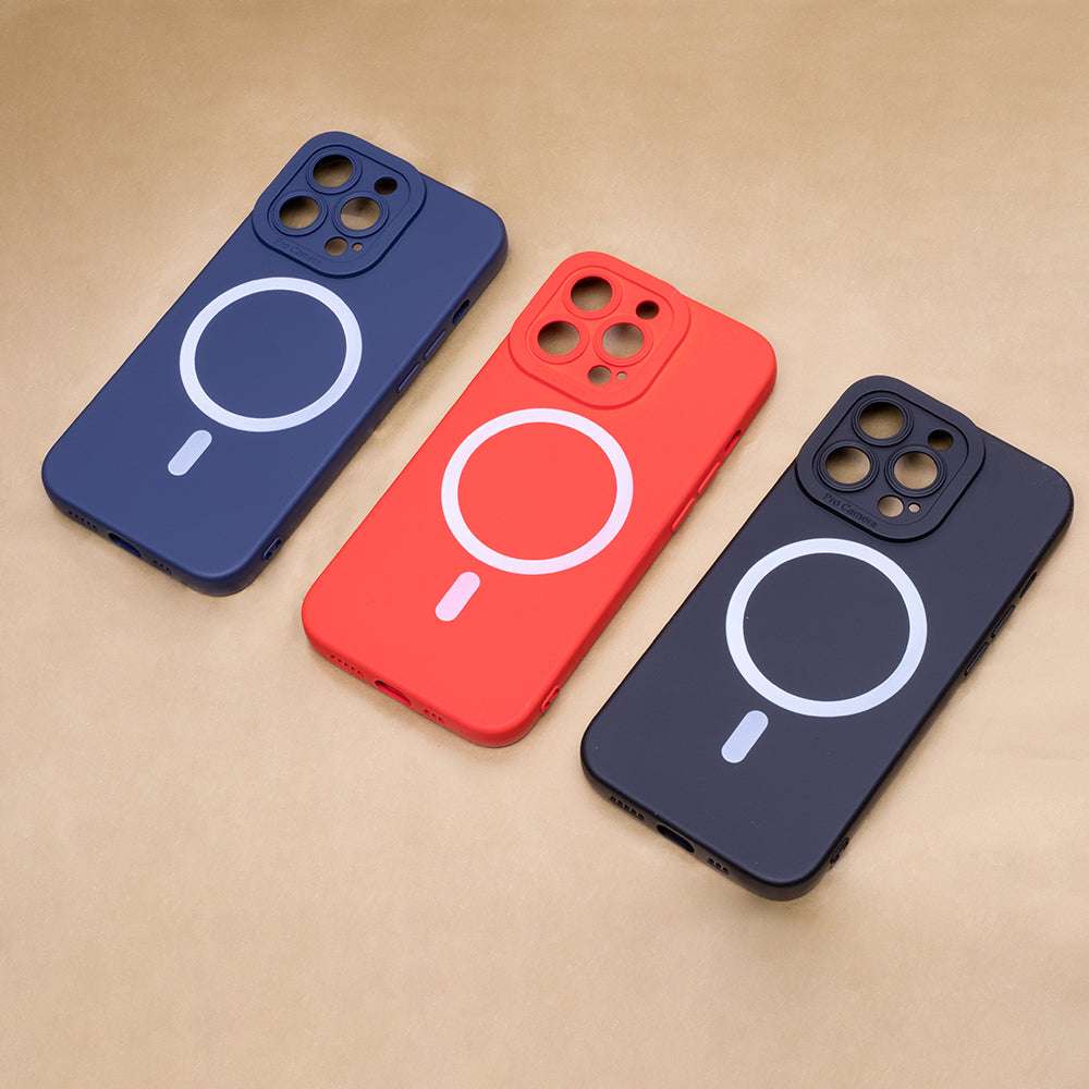 MagSafe Silicone Case iPhone 14 Pro Max | Red Matte TPU - MIZO.at
