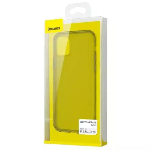 iPhone 11 Pro Max Case Safety Airbags – Transparent Schwarz Schutz - MIZO.at