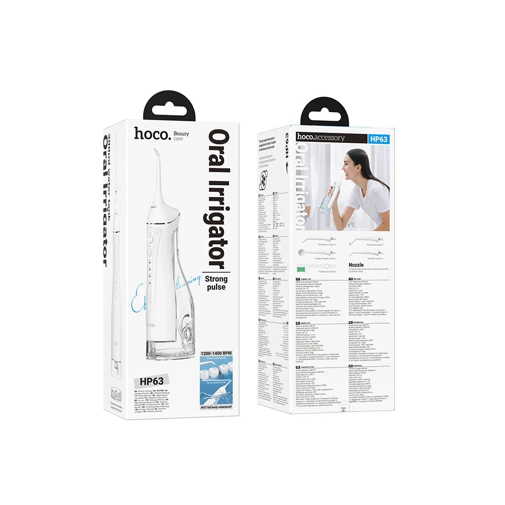 HOCO HP63 Oral Flushing Device Munddusche 300 ml Weiß - MIZO.at