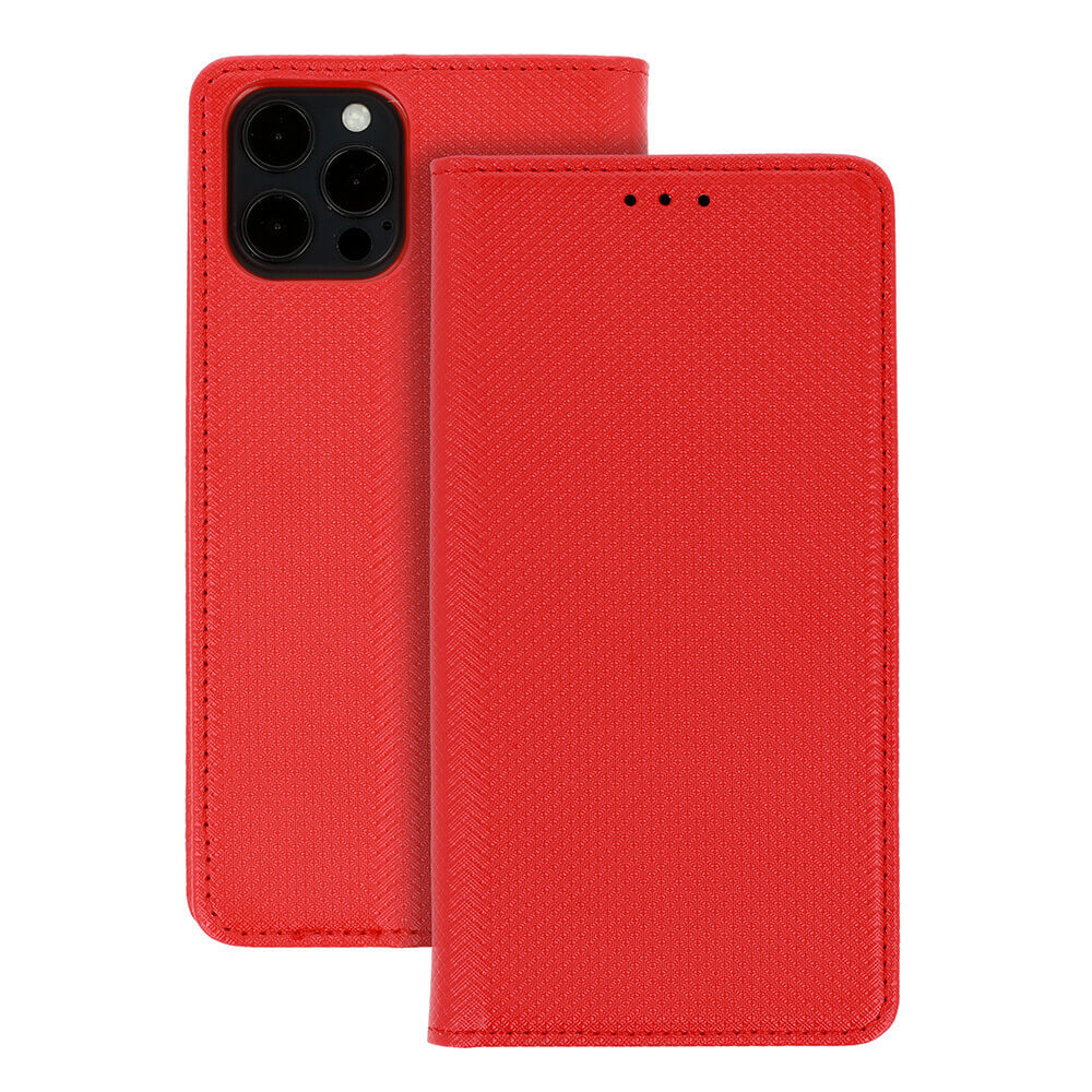 Samsung Galaxy A35 5G Hülle Rot | Smart Book Magnet-Case - MIZO.at