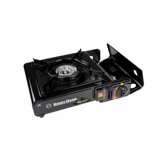 2-in-1 Camping Gaskocher 2200W mit Koffer