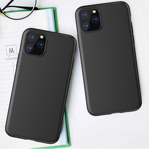 iPhone 13 Pro Soft TPU Hülle Schwarz – Protective Gel Cover - MIZO.at