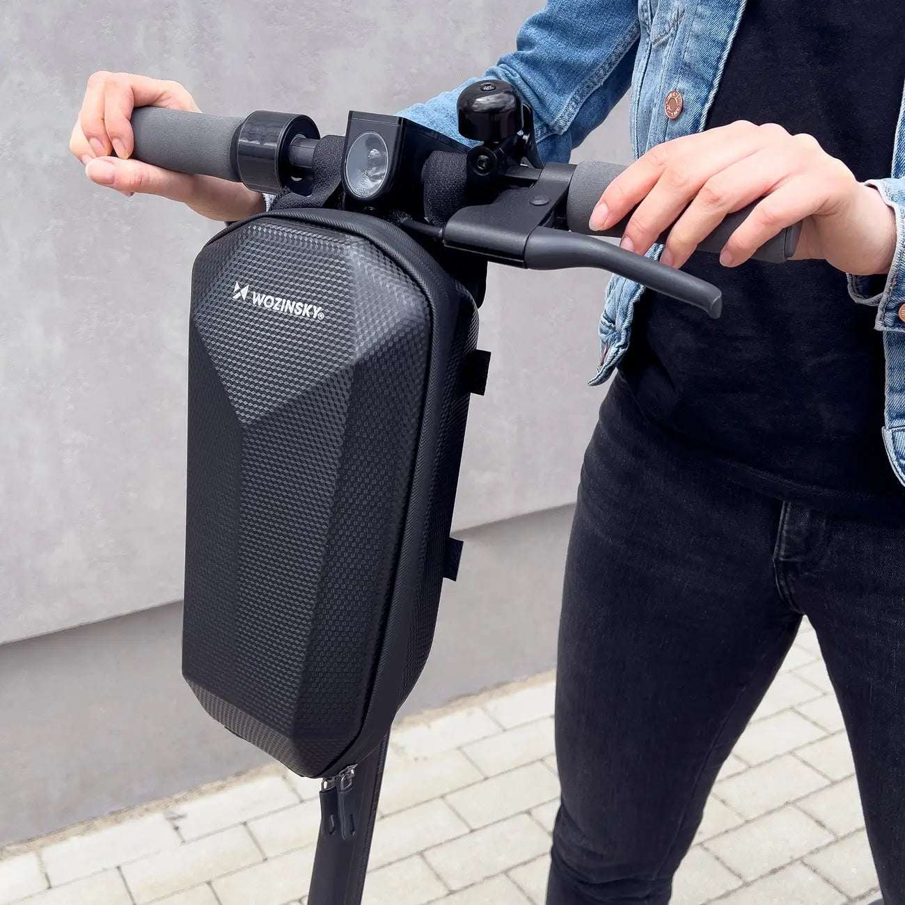 Wozinsky Scooter Lenkertasche 4L Schwarz - Wasserdicht und Robust - MIZO.at