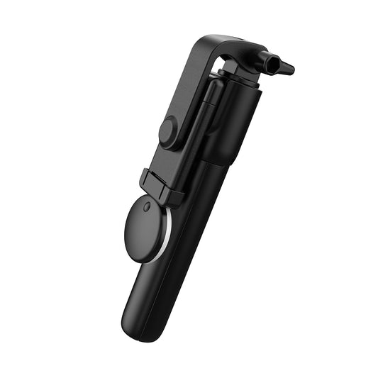 Selfie Stick WR1YXS 0,71 m Stativ mit Rundlampe – Schwarz - MIZO.at