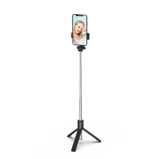 Selfie Stick WR1YS 0,7 m Teleskopstativ für Handys – Schwarz - MIZO.at