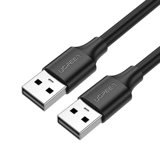 UGREEN USB 2.0 Kabel A Stecker auf A Stecker 2m Schwarz - MIZO.at