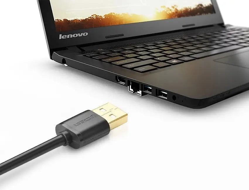UGREEN USB Adapter Cable Female to Male 2m Black | Durable Connection - MIZO.at