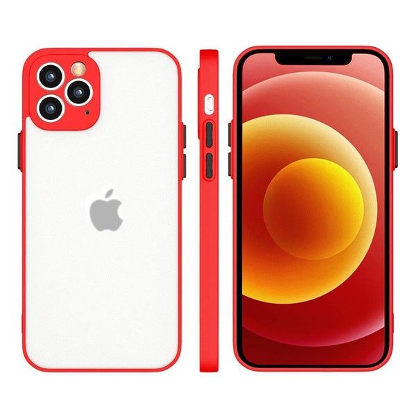 Samsung S21 Ultra Milky Case | Red Flexible Silicone Cover - MIZO.at
