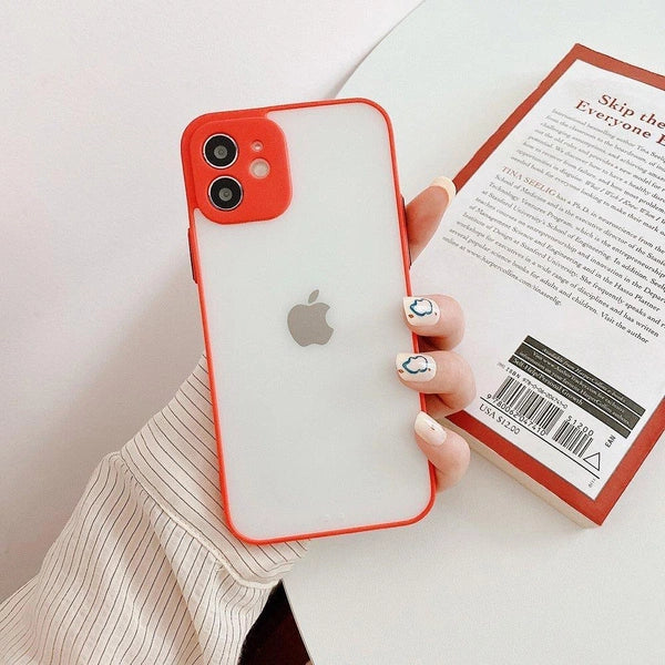 Samsung S21 Ultra Milky Case | Red Flexible Silicone Cover - MIZO.at