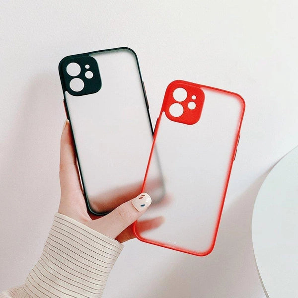 Samsung S21 Ultra Milky Case | Red Flexible Silicone Cover - MIZO.at