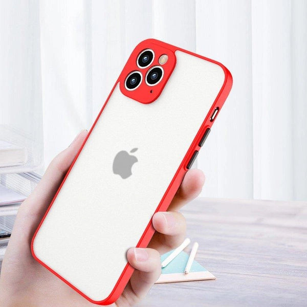 Samsung S21 Ultra Milky Case | Red Flexible Silicone Cover - MIZO.at